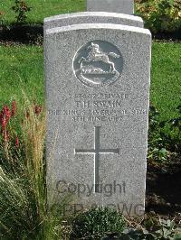 Cite Bonjean Military Cemetery Armentieres - Swain, T H