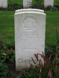 Cite Bonjean Military Cemetery Armentieres - Thompson, Alfred Ernest