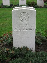 Cite Bonjean Military Cemetery Armentieres - Thompson, Joseph Henry