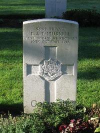 Cite Bonjean Military Cemetery Armentieres - Thrussell, E A