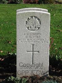 Cite Bonjean Military Cemetery Armentieres - Tubb, Cuthbert George