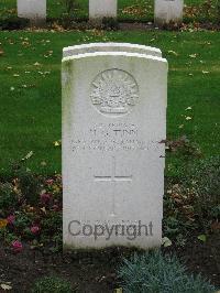 Cite Bonjean Military Cemetery Armentieres - Tunn, Harold Gordon