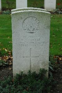 Cite Bonjean Military Cemetery Armentieres - Turner, Edward James