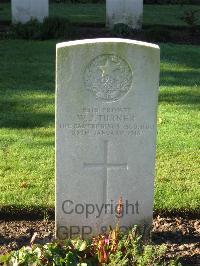 Cite Bonjean Military Cemetery Armentieres - Turner, W J