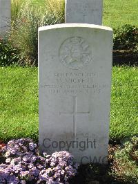 Cite Bonjean Military Cemetery Armentieres - Vickers, W