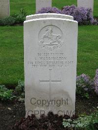 Cite Bonjean Military Cemetery Armentieres - Waddington, Stanley