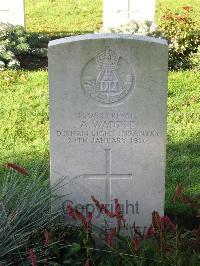 Cite Bonjean Military Cemetery Armentieres - Waddle, A