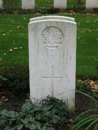 Cite Bonjean Military Cemetery Armentieres - Webb, William Ernest