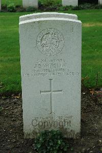 Cite Bonjean Military Cemetery Armentieres - Webster, J B