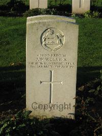 Cite Bonjean Military Cemetery Armentieres - Webster, John William