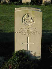 Cite Bonjean Military Cemetery Armentieres - Whitehead, W