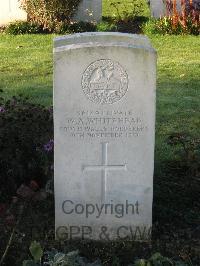 Cite Bonjean Military Cemetery Armentieres - Whitehead, W A