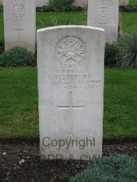 Cite Bonjean Military Cemetery Armentieres - Wibberley, S