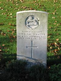 Cite Bonjean Military Cemetery Armentieres - Wiggins, William