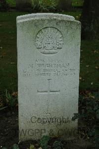 Cite Bonjean Military Cemetery Armentieres - Wightman, Mitchell