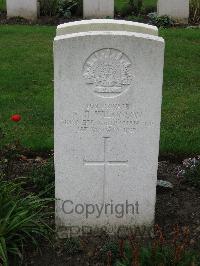 Cite Bonjean Military Cemetery Armentieres - Wilkinson, Ellis Richard