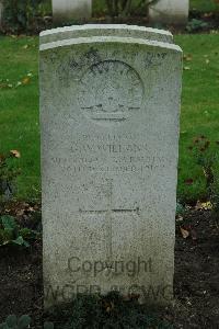 Cite Bonjean Military Cemetery Armentieres - Willans, George William