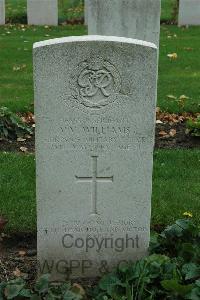 Cite Bonjean Military Cemetery Armentieres - Williams, Victor Vincent