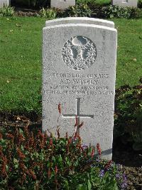 Cite Bonjean Military Cemetery Armentieres - Wisely, Alfred Douglas