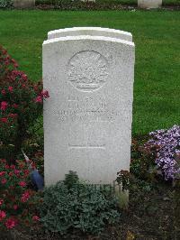 Cite Bonjean Military Cemetery Armentieres - Wood, Gordon Thomas