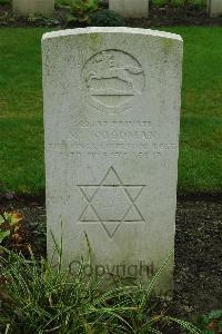 Cite Bonjean Military Cemetery Armentieres - Woodman, M