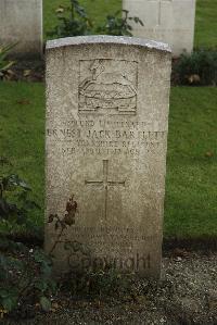 Philosophe British Cemetery Mazingarbe - Bartlett, Ernest Jack