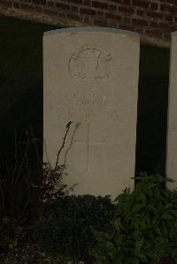 Philosophe British Cemetery Mazingarbe - Christie, J
