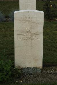 Philosophe British Cemetery Mazingarbe - Colclough, J