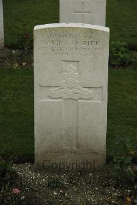Philosophe British Cemetery Mazingarbe - Crozier, David