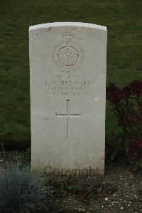 Philosophe British Cemetery Mazingarbe - Hayward, Frank Vernon