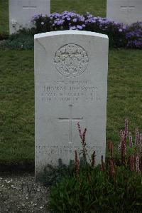 Philosophe British Cemetery Mazingarbe - Johnston, Thomas