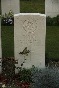 Philosophe British Cemetery Mazingarbe - McAvoy, Joseph