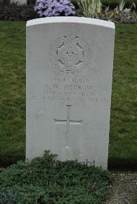 Philosophe British Cemetery Mazingarbe - Medrow, Stanley William