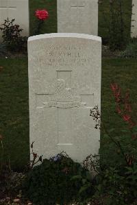 Philosophe British Cemetery Mazingarbe - Myhill, William