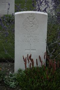 Philosophe British Cemetery Mazingarbe - Naylor, S