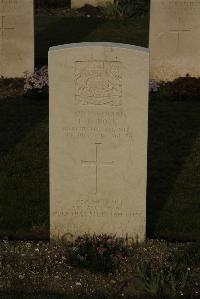 Philosophe British Cemetery Mazingarbe - Nock, Frederick Leonard