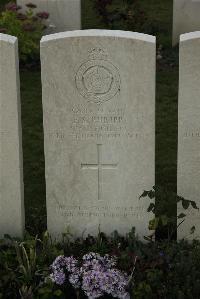 Philosophe British Cemetery Mazingarbe - Phripp, Ernest Stephen