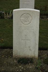 Philosophe British Cemetery Mazingarbe - Pilkington, E