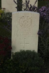 Philosophe British Cemetery Mazingarbe - Ralston, J