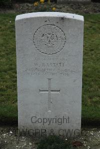 Philosophe British Cemetery Mazingarbe - Rastall, W