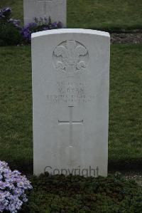 Philosophe British Cemetery Mazingarbe - Ryan, M