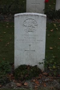 Philosophe British Cemetery Mazingarbe - Savill, A