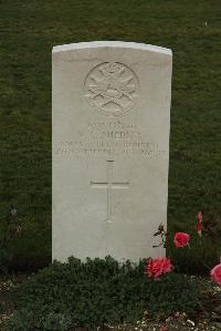 Philosophe British Cemetery Mazingarbe - Smedley, H C