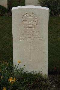 Philosophe British Cemetery Mazingarbe - Stenning, J