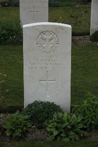 Philosophe British Cemetery Mazingarbe - Stewart, Samuel