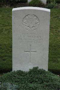 Philosophe British Cemetery Mazingarbe - Sullivan, J D