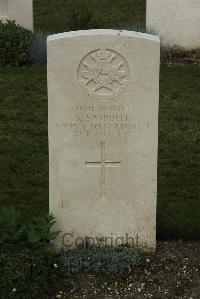 Philosophe British Cemetery Mazingarbe - Swindell, Bernard