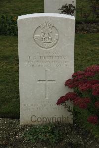 Philosophe British Cemetery Mazingarbe - Thistleton, Herbert George