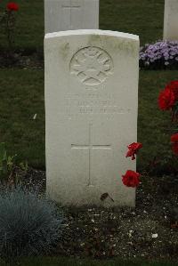 Philosophe British Cemetery Mazingarbe - Tideswell, J