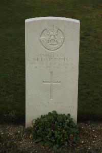 Philosophe British Cemetery Mazingarbe - Topping, William